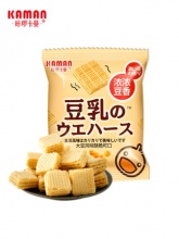 咔啰卡曼 日本风味豆乳威化饼 60g