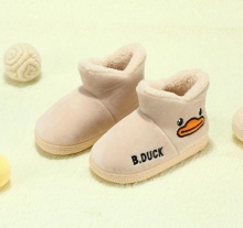 B.Duck 小黄鸭 儿童加绒棉靴