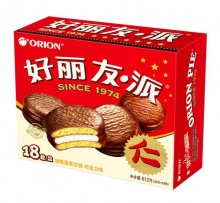Orion 好丽友巧克力派18枚612g/盒