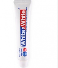 日本进口 狮王 White&White美白牙膏150g*5件