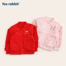 小兔与小狸 男女童洋气休闲夹克外套服