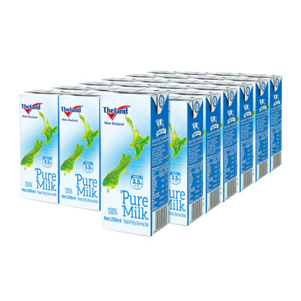 纽仕兰 3.5高钙低脂纯牛奶250ml*24盒