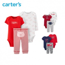Carters 婴儿连体衣哈衣长裤3件套