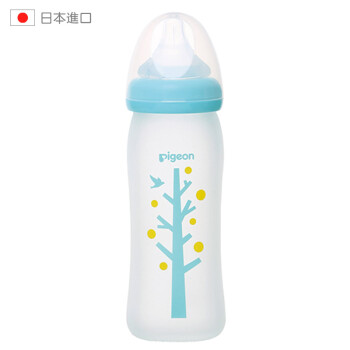 贝亲  婴儿奶瓶宽口径玻璃奶瓶240ml