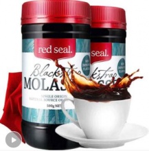 红印red seal原味黑糖糖浆500g*4件