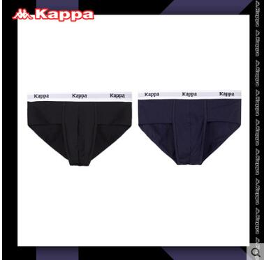 Kappa/卡帕内裤男士60支纯棉2条装