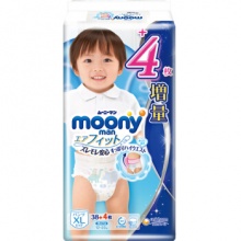 Moony 尤妮佳 男女宝拉拉裤 XL42片