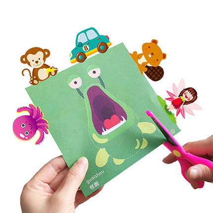 梦童工坊 3-6岁幼儿立体折纸剪纸书