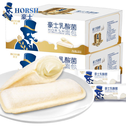 豪士 乳酸菌酸奶小口袋面包680g