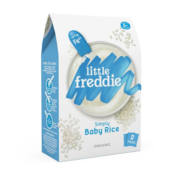 小皮有机大米粉宝宝辅食婴儿营养米糊160g*1盒