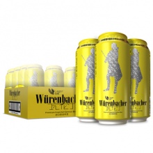  瓦伦丁（Wurenbacher） 拉格啤酒500ml*24听