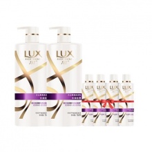 力士水润丝滑洗发水露750ml*2+100ml*4