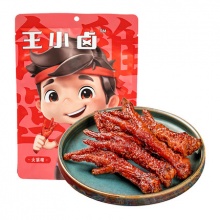 王小卤火锅味虎皮鸡爪200g