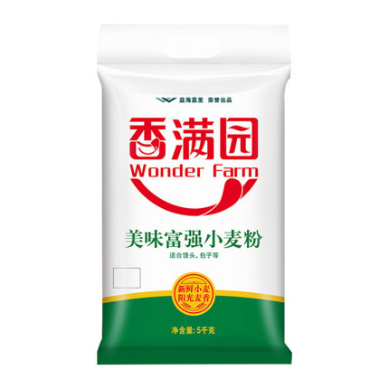 香满园 中筋面粉 小麦粉 5kg