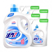 活力28柔顺护理洗衣液8斤（2kg*瓶+0.5kg*4袋）