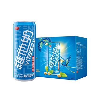 维他奶罐装原味豆奶礼盒310ml*15支