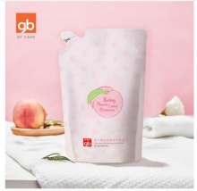 好孩子 婴儿桃叶洗发沐浴二合一补充装400ml