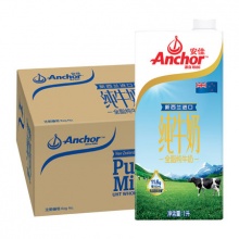 Anchor 安佳 全脂牛奶 1L*12盒装