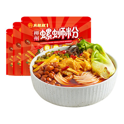 肖叔叔 麻辣螺蛳粉330g*3袋
