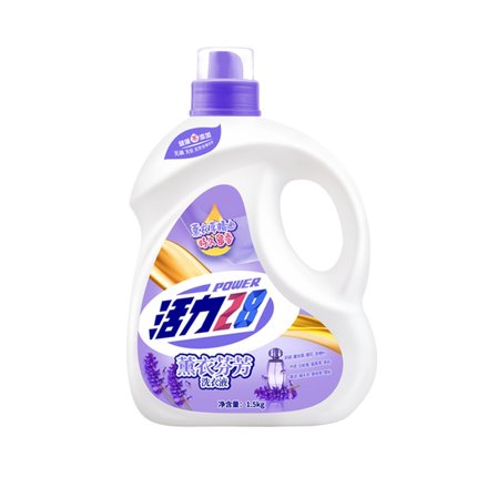 活力28薰衣草香氛洗衣液1.5kg*1瓶