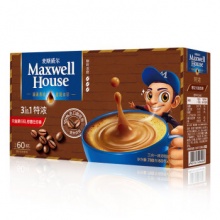 麦斯威尔 特浓速溶咖啡 60条 780g