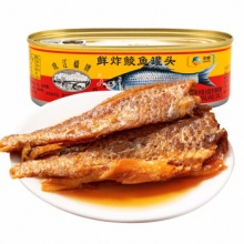 珠江桥  鲜炸鲮鱼罐头207g