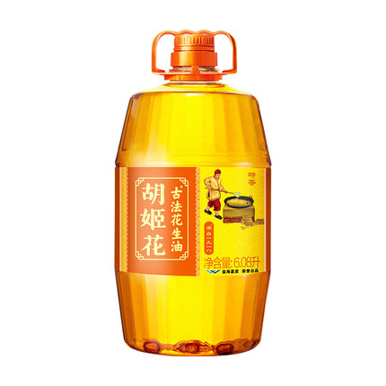 胡姬花古法花生油6.08L/桶