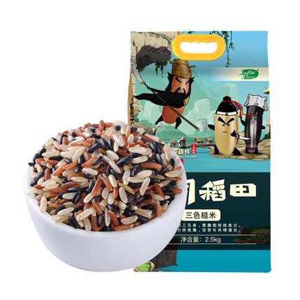 十月稻田三色糙米2.5kg