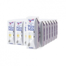 纽仕兰 4.0g乳蛋白 全脂纯牛奶250ml*24盒