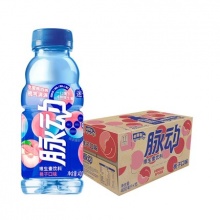 脉动 桃子口味低糖维生素运动功能饮料400ML*15瓶