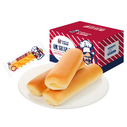 卡尔顿迷你法棍夹心面包500g