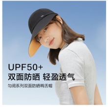 蕉下 女防紫外线沙滩遮阳帽空顶太阳帽