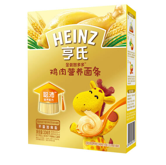 亨氏 金装智多多宝宝营养面条336g