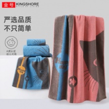 金号 纯棉吸水速干洗澡大毛巾