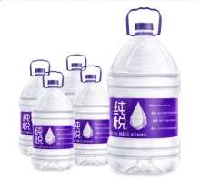 纯悦 钻石品质饮用天然水饮用水4.5L*4瓶