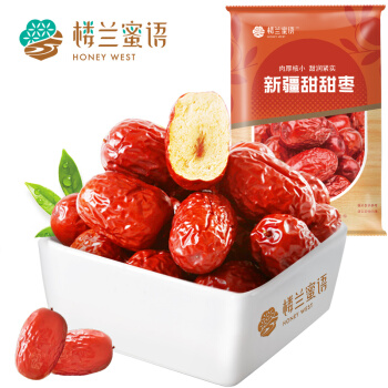 楼兰蜜语 若羌灰枣 甜甜枣 500g/袋