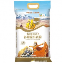 福临门 新疆优选多用途小麦粉中筋粉5KG