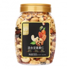 华味亨混合坚果果仁金款500g\/罐