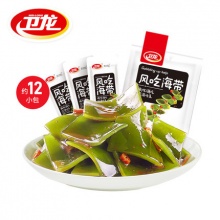 卫龙 风吃海带小零食168g约12小包