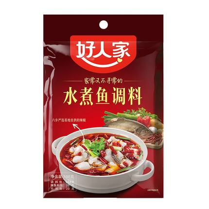 好人家 水煮鱼调料包198g