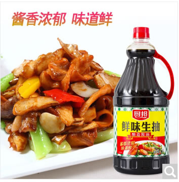 厨邦 鲜味生抽酿造酱油1.9L