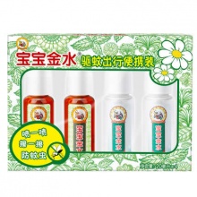宝宝金水 驱蚊喷雾驱蚊液20ml*4支