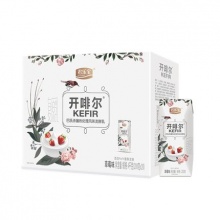 君乐宝开啡尔酸牛奶草莓味200g*20盒