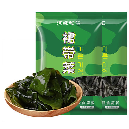 这味鲜生 干裙带菜100g