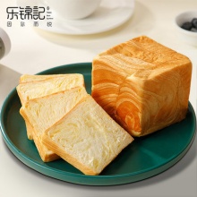 乐锦记 魔方生吐司面包500g