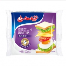 安佳 切达奶酪芝士片高钙100g*2包