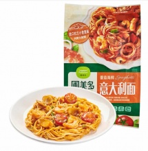 圃美多 番茄海鲜意大利面580g 2人份