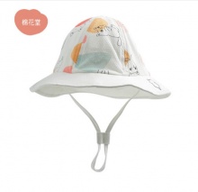 棉花堂 婴幼儿防晒帽盆帽渔夫帽