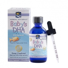 挪威小鱼  婴幼儿鳕鱼肝油DHA60ml/瓶
