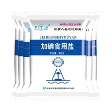 双晶食用深井盐400g×6袋